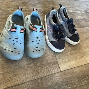 2 pairs of kids size 9shoes